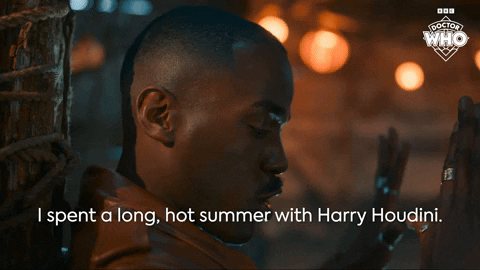 Harry Houdini Ncuti Gatwa GIF by Doctor Who