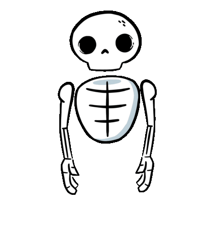 Skull Oops Sticker