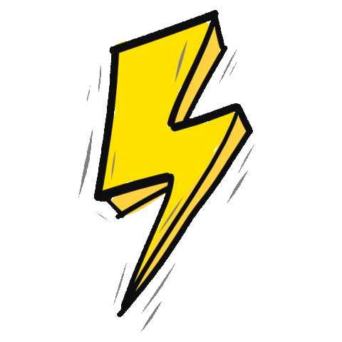 Power Flash Sticker by Bayernwerk