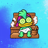 Chibi Relaxing GIF by Supducks