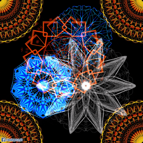 mandala moving GIF by Psyklon