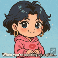 Chibi Plotting GIF by Persona