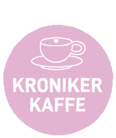 Kroniker Kaffe Sticker by Kroniske Influencers