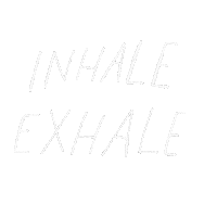 Yoga Breathe Sticker by Garden24