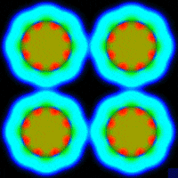 The Blue Square Animation GIF by The Handsome Monkey King