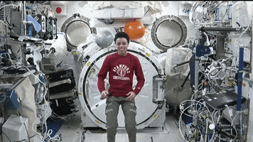 Space Floating GIF by Stanford Alumni Association