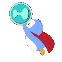Crypto Penguin Sticker by Pudgy Penguins