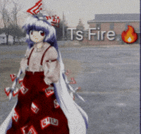 Fujiwara No Mokou GIF