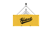 Crane Shipping Container Sticker by Giant Containers