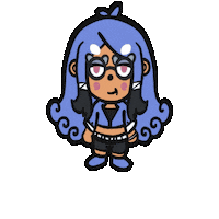 Happy Girl Sticker