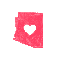 arizona az Sticker by Nomadic Agency