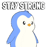 You Can Do It Sticker by Pudgy Penguins