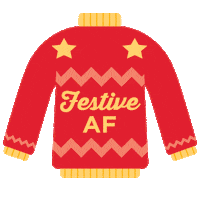 Christmas Ugly Sweater Sticker by EmbraceCreative