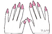 thenailest nails press on nails pressons thenailest Sticker