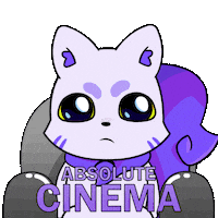 Black And White Film Sticker by Lucky Kat Studios