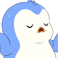 Summer Sweating Sticker by Pudgy Penguins