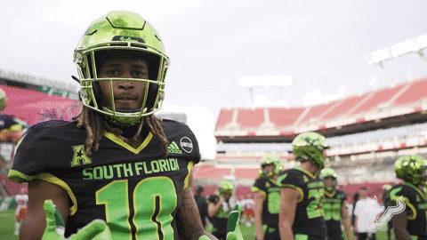 College Football GIF by USF Athletics