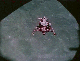 moon landing space GIF by US National Archives