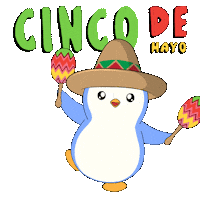 Spanish Dancing Sticker by Pudgy Penguins
