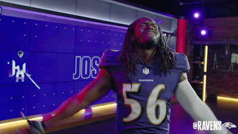 Football Yes GIF by Baltimore Ravens