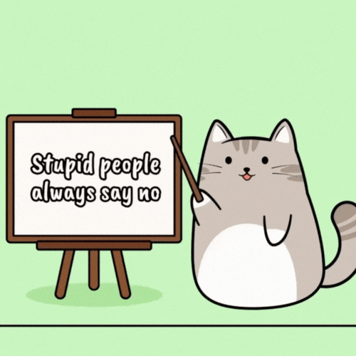 Cat Mood GIF by MESA My Emotional Support Animal