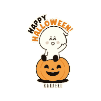 Halloween Kawai Sticker by Kanpeki Care