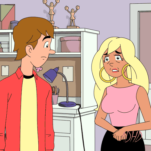 high school usa dino stamatopolous GIF by Animation Domination High-Def