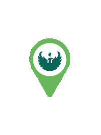 Phoenix Rise Sticker by UW-Green Bay