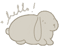 Ollieylili Conejo Conejito Comunidadconejeril Sticker