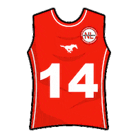 mustangsnl flagfootball tochito ifaf fmfa Sticker