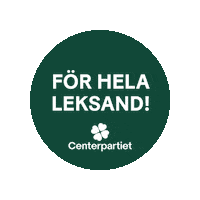 Leksand Sticker by Centerpartiet