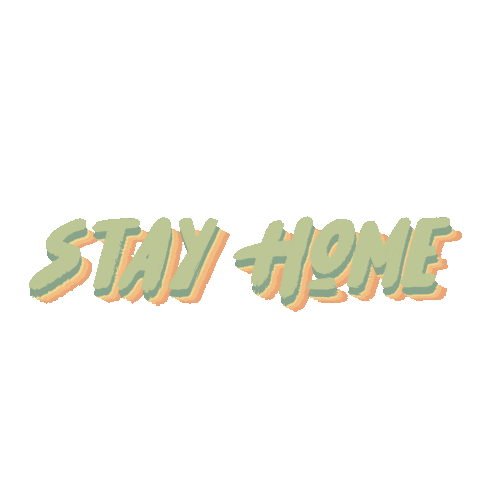 nisamn giphyupload quarantine stay home stay safe Sticker