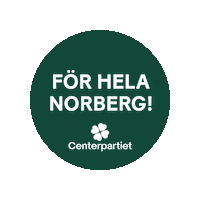 Norberg Sticker by Centerpartiet