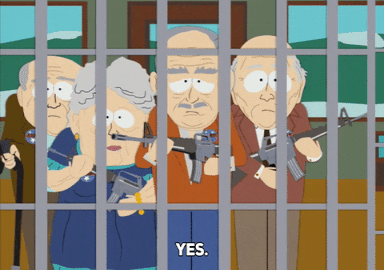 guns cell GIF by South Park 