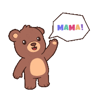 Waving I Love You Sticker by BEARISH