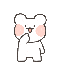 Question Mark Bear Sticker