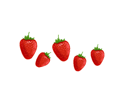 Comida Strawberry Sticker by Peach_Slices