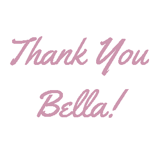 Thankyou Sticker by Fab Bella Beauty