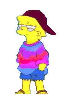simpsons STICKER
