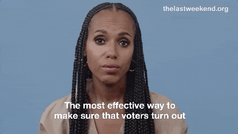 kerry washington vote GIF by Swing Left
