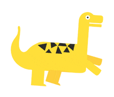 Dinosaurs Sticker by Pinkkishu
