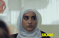 eyeroll imaan GIF by SKAM NL