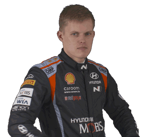 Ott Tanak Hyundai Sticker by FIA World Rally Championship
