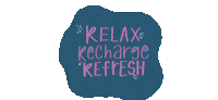 Relax Relaxing Sticker