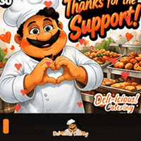Small Business Thank You GIF by Deli-icious! Catering