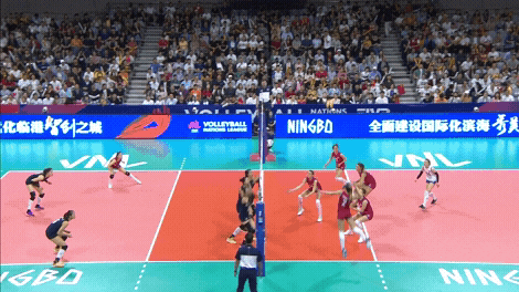 Happy China GIF by Volleyball World