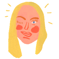 Happy Girl Sticker by vres