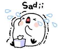 Sad Cry Sticker by Emoticbox