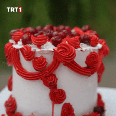 Eat Happy Birthday GIF by TRT
