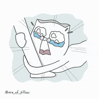 era_of_pillow sad cry please 哭 GIF